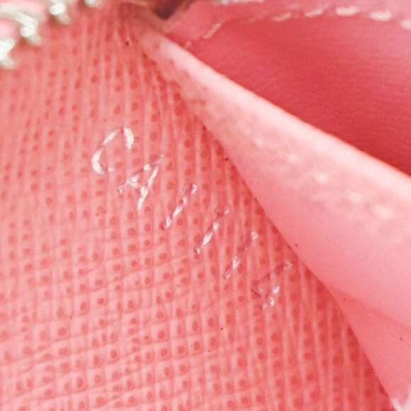 LOUIS VUITTON LV Logo Zippy Long Wallet Epi Leather Pink SHW M60663 65KB105 - Picture 14 of 14